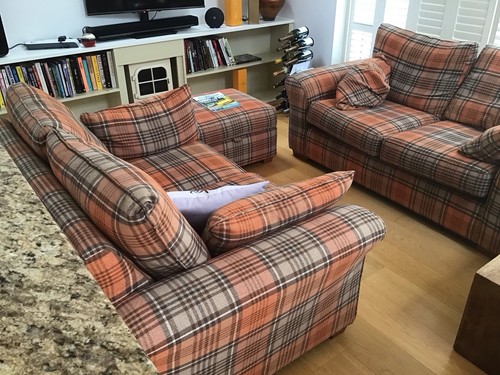 Two seater sofas - two, of