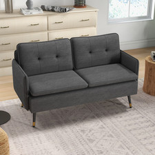 Compact Dark Grey Two-Seater