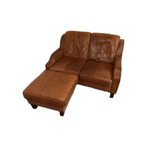 Brown real leather two - brown,