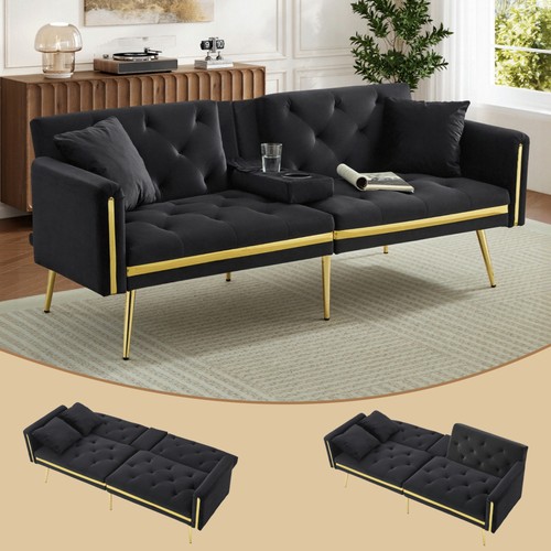 Two seater sofa - bed, with