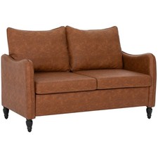 HOMCOM Two-Seater Sofa Modern