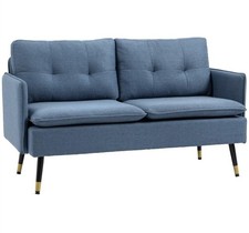 New 2 Two Seater Sofa Steel