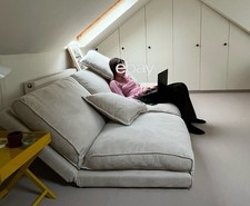 Keoni Natural Two Seater Sofa