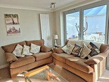 two matching x 2 seater sofas