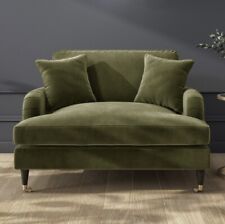 Loveseat Sofa Velvet Couch 2