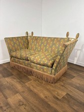 Edwardian Knole Type Drop Arm